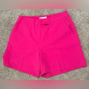 CATO Women’s Size 10 Hot Pink Shorts NWT Flat Front 5 In Inseam